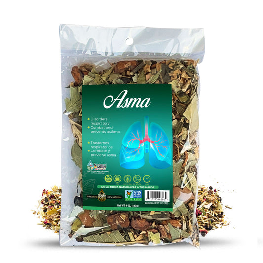 Asma Compuesto Herbal 4 oz. 113gr. Plantas de Mexico