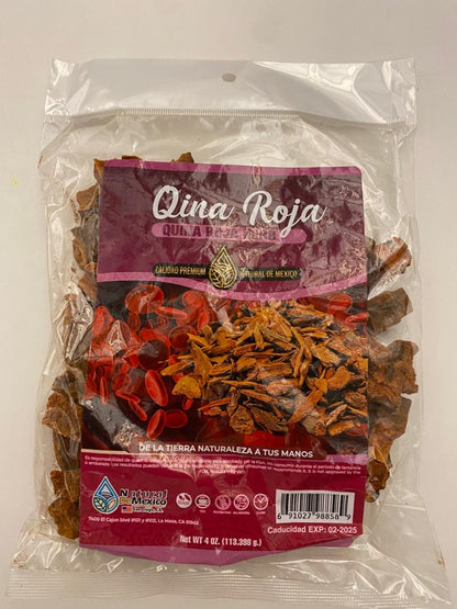 Quina Roja y Palo de Vibora 2 Pack 4 Oz. Each Totsl 8 Oz.