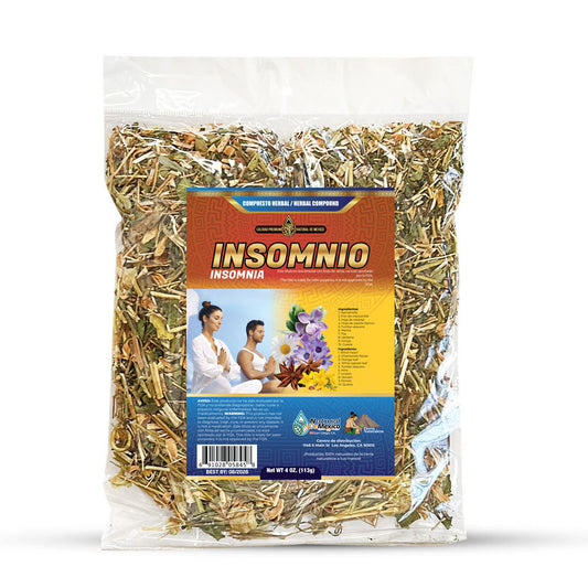 Compuesto Herbal Insomnio 4 onzas Tea Te 4 Oz