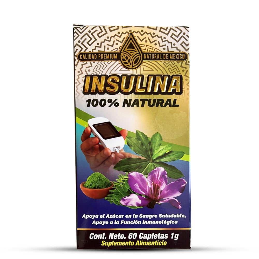 Suplemento Insulina 100% Natural Insulin Supplement 100% Natural