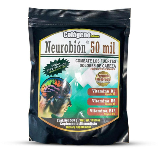 Suplemento en Polvo Neurobión 50 Mil 500g/ 17.63 oz