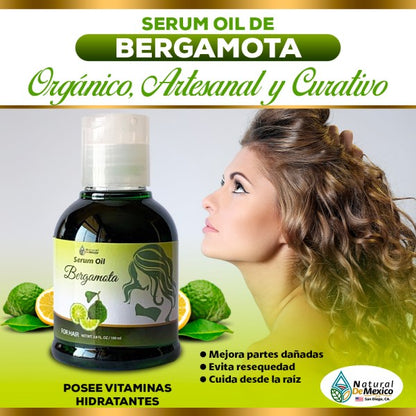 Bergamota moringa y Romero 2 Shampoo 1 Acondicionador y 1 Serum