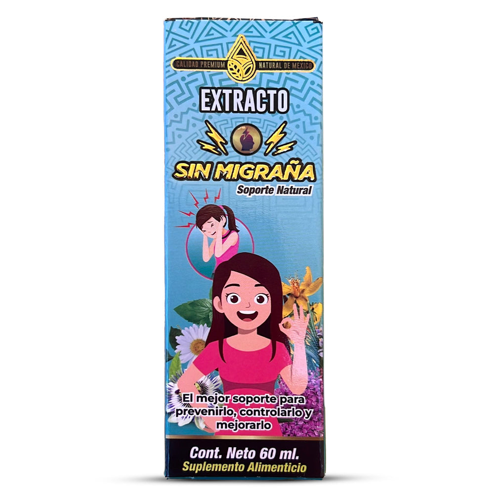 Extracto Sin Migraña Migrana Premium 60 Ml.