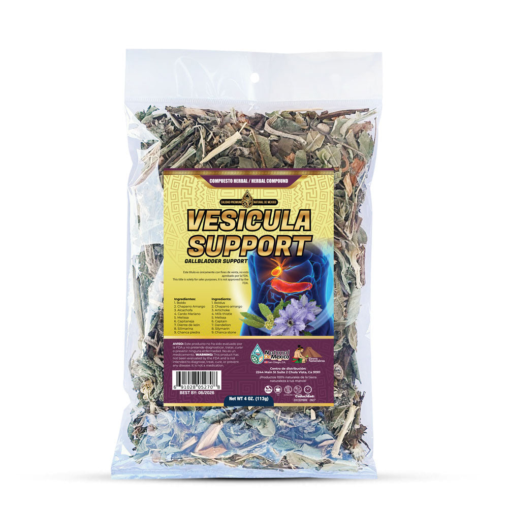 Compuesto Herbal Vesícula 4 onzas Tea Te 4 Oz.