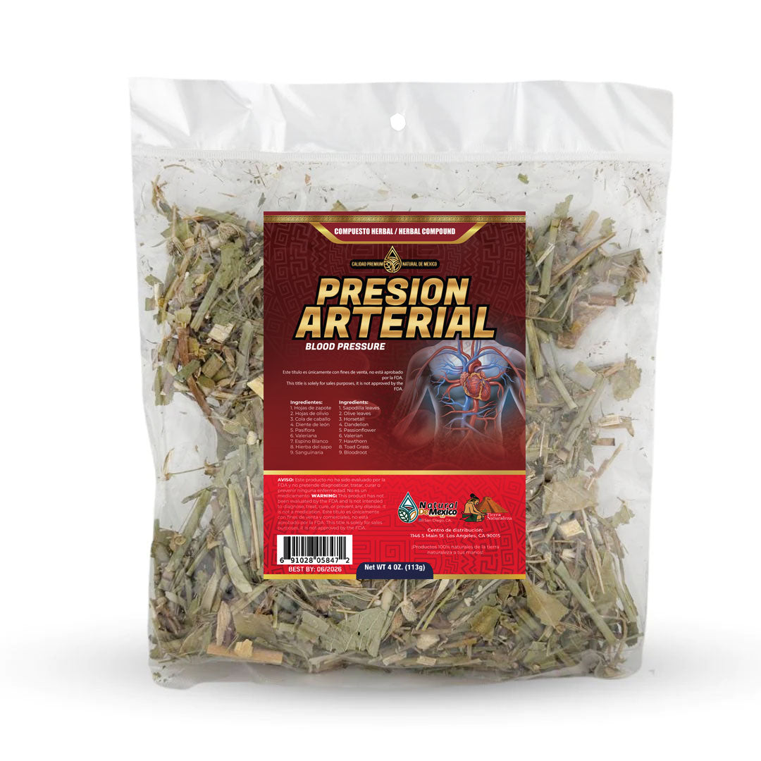 Compuesto Herbal Presion Arterial 4 onzas Te Tea 4 Oz.